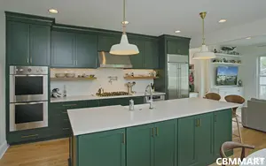 Benutzer definierte Top-Qualität Massivholz American Style Shaker Style Türen Küchen schränke