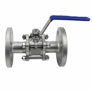 Bola de Acero Inoxidable de la Mejor Calidad, Diseño de Tres Piezas, Operada Manualmente con Palanca, Extremo con Brida, OEM Personalizable para la Industria Farmacéutica - Product Image 5