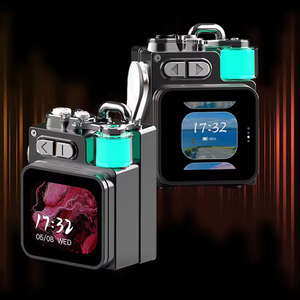 Mini Altavoz Bluetooth Portátil para Exteriores con Pantalla LCD Inteligente, Luces RGB Inalámbricas y Música - Product Image 5