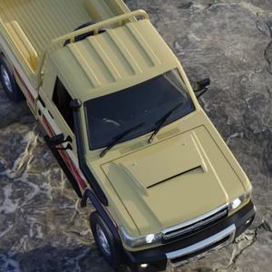 รถบรรทุก RC รุ่นคลาสสิค SJY-SG1405 ขนาด 1:14 สำหรับวิ่งออฟโรด ความเร็ว 15 กม./ชม. รถบรรทุก LC79 รุ่นวินเทจ รถบังคับวิทยุ ขนาด 1/14 - Product Image 3