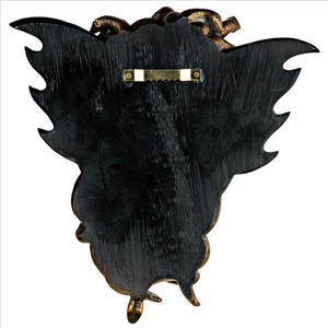 Nouveau design méduse tête de serpent Sculpture méduse Statue meubles dorés décoration grèce tenture murale Statue - Product Image 6