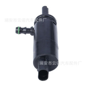 Car Washer <b>Pump</b> 3B7955681 Electric <b>Black</b> Plastic For Mercedes Benz Bmw - Product Image 4