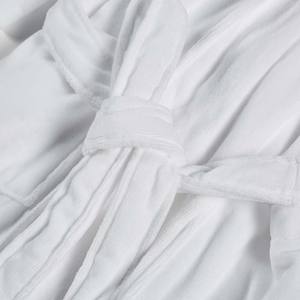 Vente en gros Peignoir éponge 100% coton unisexe Peignoir à col kimono en coton pour hôtel - Product Image 6