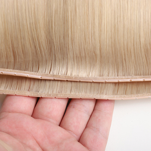 Высококачественные русские волосы Remy, двойной вытяжки, натуральные, ручной работы, для наращивания (тейп-ин) - Product Image 2
