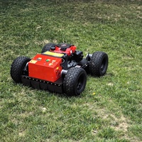 Tondeuse à gazon télécommandée à essence améliorée, mini-tondeuse robot, accessoires à prix réduit