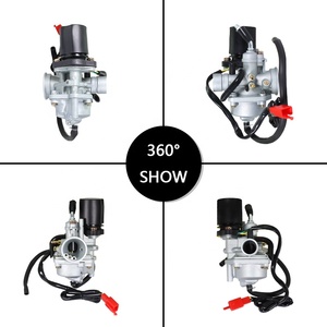 Carburador de motocicleta de 19mm de 2 tiempos, carburador de motor de moto de cross <span class=keywords><strong>MTB</strong></span> para <span class=keywords><strong>Yamaha</strong></span> JOG50, aleación de aluminio, ciclomotor de motocicleta - Product Image 5