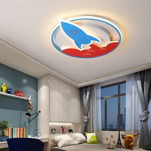 Hot Selling Airplane Model Led Decorative Ceiling Light Kids Room Ceiling Lamp