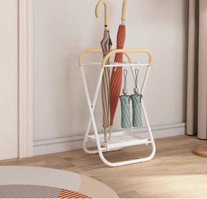 Porte-<span class=keywords><strong>parapluie</strong></span> pliable en métal <span class=keywords><strong>pour</strong></span> l'entrée de la maison, porte-<span class=keywords><strong>parapluie</strong></span> en métal <span class=keywords><strong>pour</strong></span> l'entrée commerciale d'un grand hôtel avec <span class=keywords><strong>cintres</strong></span> - Product Image 2