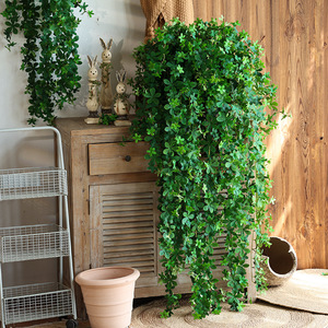 Artificial Cuckoo <b>Leaf</b> <b>Wall</b> Hanging Silk Flower Greenery For Home <b>Decor</b> Wedding Props - Product Image 1