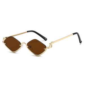 Occhiali da Sole Unisex alla Moda 2026 Shanghai con Lenti PC UV400, Montatura a Mezzo Cerchio in <span class=keywords><strong>Blu</strong></span>/Rosa/Grigio, Durevoli e Comodi per Feste e Regali - Product Image 2