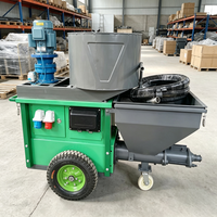 Machine de pulvérisation de mortier de ciment compacte et facile à utiliser 380V pour la production en usine de béton préfabriqué