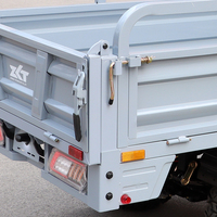 Chariot utilitaire électrique F160, moteur 3000W, mini camionnette électrique avec gros pneus pour ferme, resort, usine
