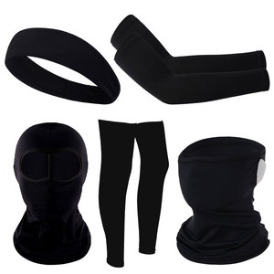 Ice Silk Cycling Sun Protection Set Unisex Adult Breathable Quick Dry Anti Uv Lightweight Outdoor Sports Headwear Neck Warmer - Product Image 4