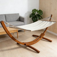 Hamac d'extérieur portable pour jardin et camping, lit de hamac pour 2 personnes adultes