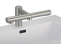 Robinet automatique multifonctionnel avec distributeur de savon et sèche-mains en acier inoxydable 304 pour cuisine et salle de bain