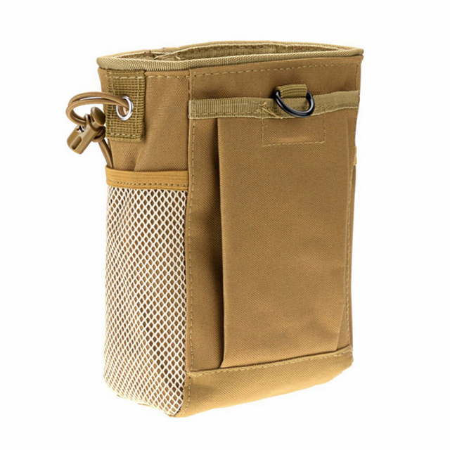 Molle System Hunting Tactical Magazine Dump Drop Pouch Recycle Waist Pack Ammo Bags Accessories Bag