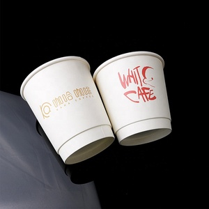 Biểu Tượng Tùy Chỉnh Sinh Thái Thân Thiện Với Takeaway Dùng Một Lần 8/10/12/16Oz Đôi Tường Giấy Nóng Ly Cà Phê Có Nắp Đậy - Product Image 3