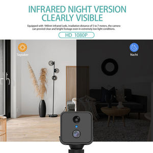 <b>Mini</b> Rechargeable Battery Powered WiFi <b>Camera</b> UBOX App Human Motion Detection Indoor Home Baby Pet Monitoring <b>Camera</b> - Product Image 4