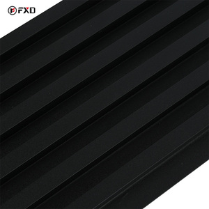 Panneaux muraux plats et panneaux muraux en WPC de différentes tailles, série à grain de bois imperméable et résistant à l'humidité, série à grain de tissu - Product Image 5