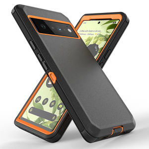 GSCASE 3-laags <span class=keywords><strong>Heavy</strong></span> <span class=keywords><strong>Duty</strong></span> Holster Belt Clip Telefoonhoesje Defender <span class=keywords><strong>Case</strong></span> Stootbestendige Armor Telefoonhoes voor <span class=keywords><strong>Google</strong></span> Pixel 9 Pro - Product Image 3