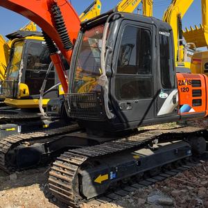 Excavadora Hitachi ZX120 de 12 Toneladas, Muy Popular, 95% Nueva, de Segunda Mano, con Certificación CE/EPA, Incluye Componentes Centrales del Motor - Product Image 4