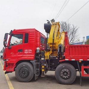 Grúa Plegable de Servicio Pesado Dongfeng 8X4 Montada en Camión, Grúa de 16t para Elevación Eficiente en Construcción - Product Image 2
