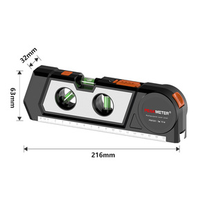 Livella Laser Industriale <span class=keywords><strong>di</strong></span> Precisione PM1001 Horizon 2022, <span class=keywords><strong>Strumento</strong></span> Multifunzione con Righello e Metro a Nastro, Laser Rosso - Product Image 4