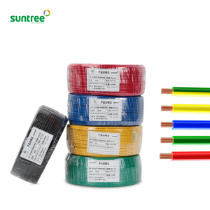 Ac cáp đồng BVR đồng 10 mét cáp 220V PVR cách nhiệt wire450v 750V AC Cáp - Product Image 1