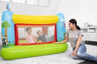 Château gonflable pour enfants Bestway 93553 - Matériel PVC, capacité 85 kg, 3 ans et plus, utilisation intérieure/extérieure
