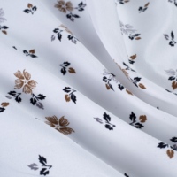 Tissu en microfibre de polyester tissé imprimé pigmentaire sur mesure, directement de l'usine, pour la fabrication de draps de lit