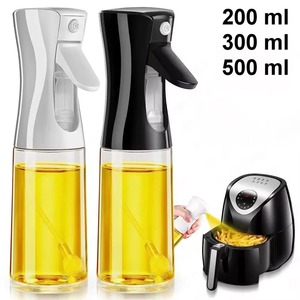 200/300/500ml Oil Spray <b>Bottle</b> BBQ Cooking Olive Oil Sprayer Plastic Baking Oil Spray Empty <b>Bottle</b> Vinegar <b>Bottle</b> Or Oil <b>brush</b> - Product Image 1