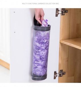 Plastic <b>Bag</b> Holder Grocery <b>Bag</b> Holder Mesh Hanging Storage <b>Bag</b> Dispenser - Product Image 4