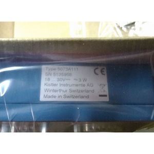 Capteur de force Kistler 5073A111 18-30V 3W Fabriqué en Suisse - Product Image 1