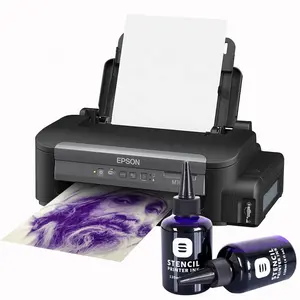 土虎纹身4色A3高速平面设计专用喷墨打印机M105纹身打印机复印机