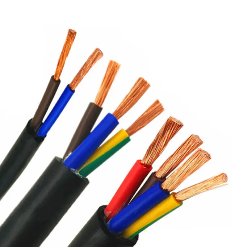 Cable de alimentación: Cables multiconductores con aislamiento de PVC y funda para receptores móviles y portátiles