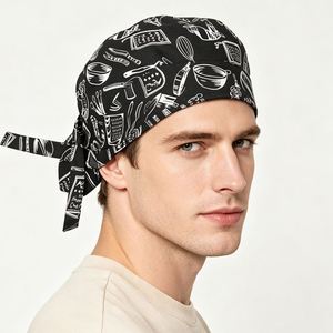 Bandeaux à logo pour chapeaux, vente en gros, 100 % polyester, motifs personnalisés de chapeaux de pirate imprimés - Product Image 5