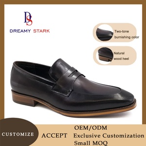 Chaussures Oxford de luxe pour hommes, faites à la main, durables, de haute qualité, bicolores, style vintage, confortables, respirantes, en cuir véritable, légères pour l'automne - Product Image 6