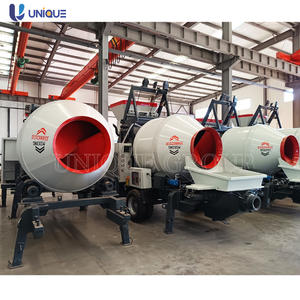 Bomba de Concreto Diésel UNIQUEMAC Jbs40 con Mezcladora-Pumpcrete - Product Image 4