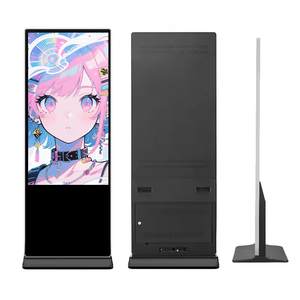 Exhibidor de Publicidad Digital con Soporte de Piso, IP65, de 35/49/55/65 Pulgadas, para Menús y Carteles en Tiendas Minoristas - Product Image 6