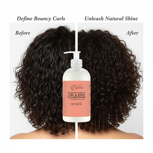 ครีมบำรุงผมสูตรออร์แกนิค มะพร้าวและชบา ช่วยบำรุง ฟื้นฟู ให้ความชุ่มชื้น สำหรับผมหยิก ผลิตภัณฑ์วีแกน รับผลิตแบรนด์ส่วนตัว ขายส่ง - Product Image 4