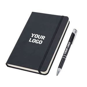 Xdh612 Wholesale Customizable Logo Pu <b>Diary</b> Notepad Printed/Printing Brand School <b>Notebooks</b> Promotion Leather <b>Notebook</b> A5 - Product Image 1