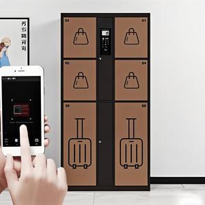 Tủ lưu trữ tự động thông minh, chống nước, điện tử, tự phục vụ, tốc độ cao, dành cho hành lý lớn tại ga tàu hỏa - Product Image 3