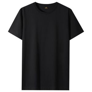 Camisetas de algodón de 220g, camisetas básicas de manga corta de Color sólido para gimnasio, camisetas informales para hombres, venta al por mayor - Product Image 1