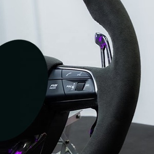 <span class=keywords><strong>Volante</strong></span> de Carreras de Fibra de Carbono Forjado para Juegos de Carreras, Bloqueo de <span class=keywords><strong>Volante</strong></span> para Audi Q5 - Product Image 1