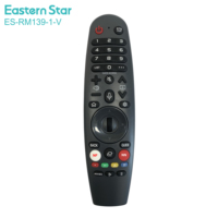 Control Remoto Inteligente para TV ES-RM139-1-V de Alta Calidad a Precio de Fábrica para Air Mouse W1 con Mini Teclado Inalámbrico 2.4G