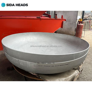 Изготовленный на заказ стальной резервуар для хранения под давлением резервуар для промышленного использования с крышкой для торцевой крышки - Product Image 1