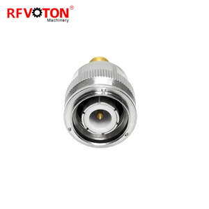 Adattatore Coassiale a Banda Larga a Basso VSWR <span class=keywords><strong>SMA</strong></span> F a TNC <span class=keywords><strong>M</strong></span> in Ottone Nichelato e Placcato Oro, Connettore RF Maschio-Femmina per Antenna - Product Image 2