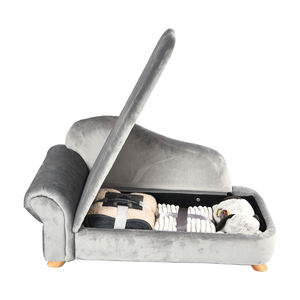 للبيع بالجملة أريكة للحيوانات الأليفة عالية الجودة مخصصة وعالية الجودة من الخشب الصلب تصميم جديد لأثاث الحيوانات الأليفة أريكة للكلاب - Product Image 2