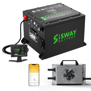 แบตเตอรี่กอล์ฟคาร์ทกันน้ำ 50Ah 105Ah 150Ah 210Ah 315Ah 36V 48V 51.2V 72V แบตเตอรี่ลิเธียม SW-48105 51.2v 105ah แบตเตอรี่กอล์ฟคาร์ท - Product Image 4