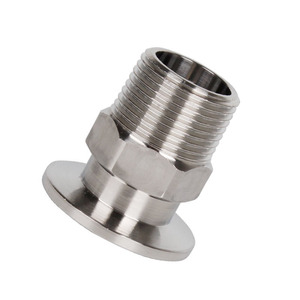 Raccord hexagonal mâle Conan Kf sous vide en acier inoxydable 304, avec 16 colliers de serrage, 25 joints toriques en fluororubber, 40 filetages externes, 5 - Product Image 2